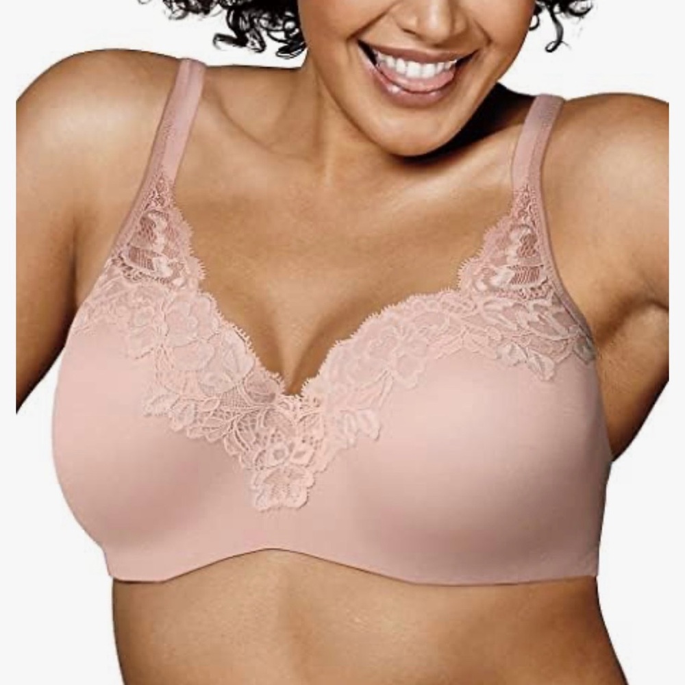 Playtex Lace Detail‎ Bra - Blush